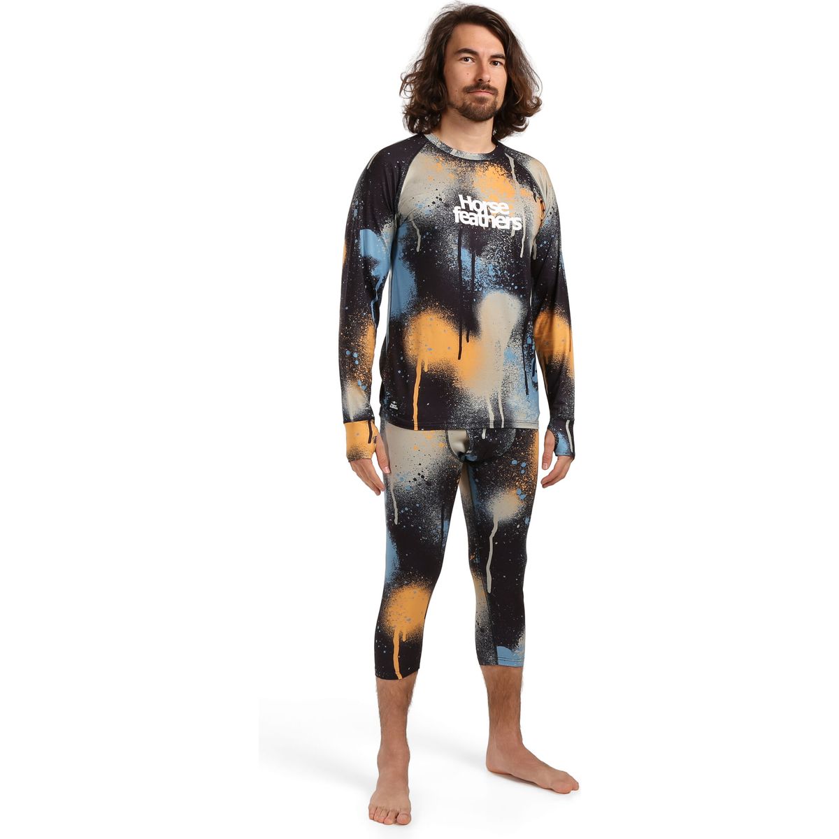 Horsefeathers Riley TOP yellow spray S SM1361H-yellow spray-S