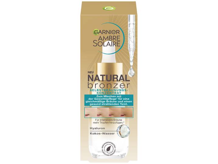 Garnier Ambre Solaire Natural Bronzer Selbstbräunungs-Konzentrat, 30ml
