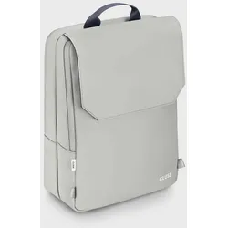 CLUSE - RÉVERSIBLE BACKPACK - light grey navy - silver