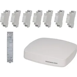 RADEMACHER Starterpaket Beschattung 3 Hutschie+Rohrmotor VK 0499