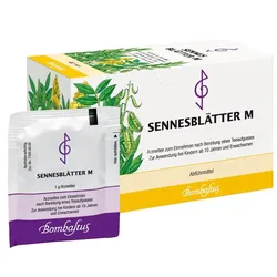 SENNESBLÄTTER M BOMBASTUS 20X1 g Filterbeutel