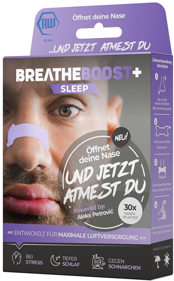 Breatheboost+ Sleep Nasenpflaster mit Lavendel/Melatonin