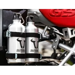 SW-Motech Trax Flaschen-Kit 2, Zubehör-Set - Silber/Schwarz