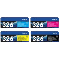 Brother Original TN326 Toner 4er Multipack