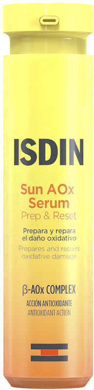 Isdin Sun AOx sérum prepara y repara el daño oxidativo 30 ml