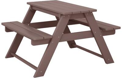 Polytrends Laguna Kids Outdoor Poly Picnic Table