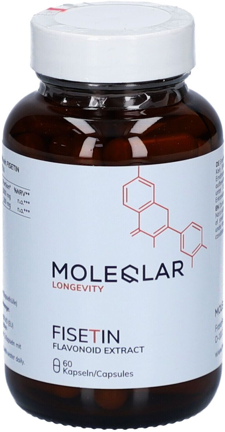 Moleqlar Fisetin Flavonoid Extract Kapseln 60 St