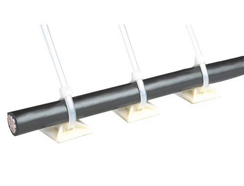 HELU 28x28 Befestigungssockel selbstklebend 91091-100 Transparent 100St.