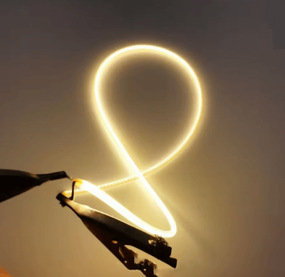 Inspire Essentials Flexible LED Filament Strip Retro Edison Style 3V Ultra Slim Lighting 2 130mm