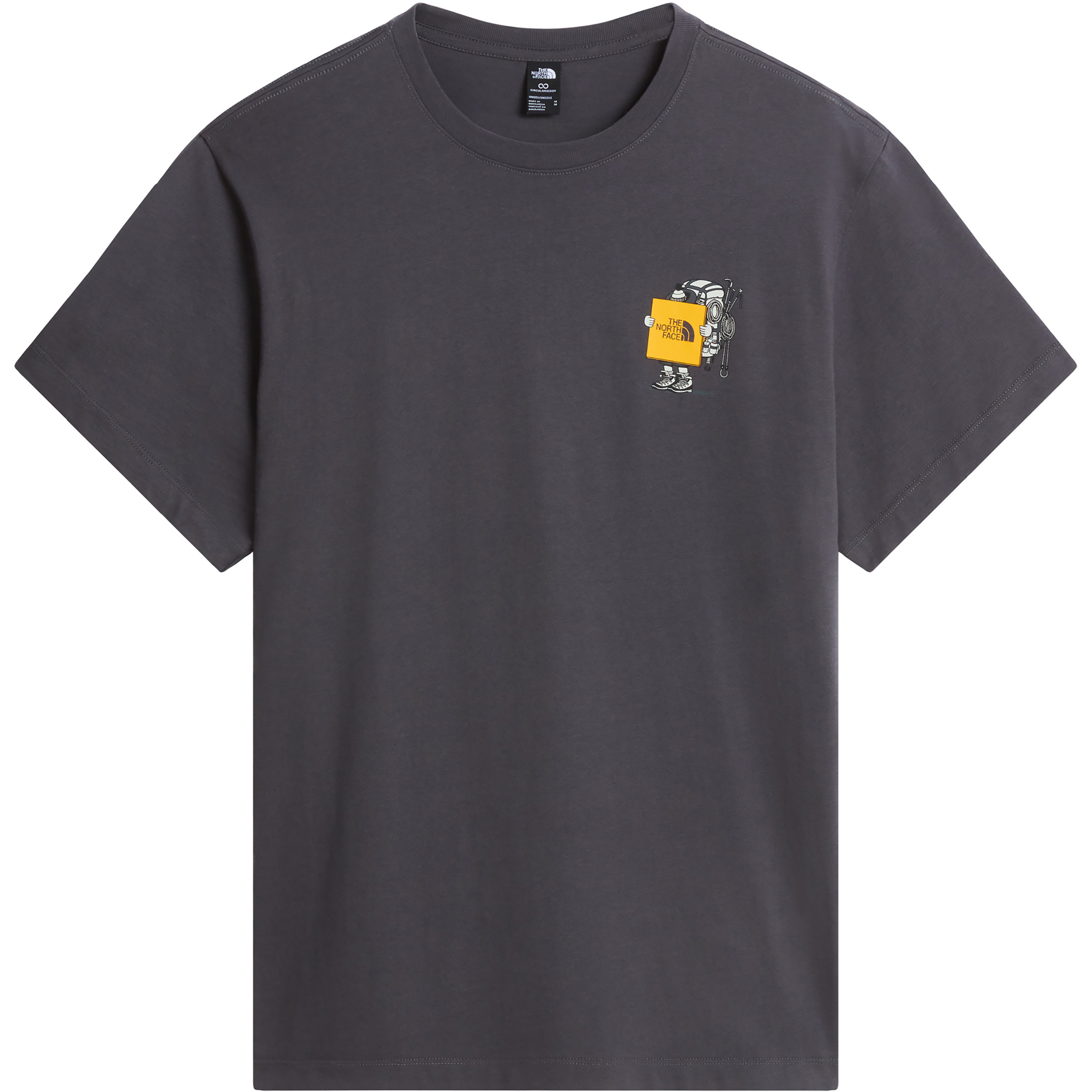 The North Face Gear Up Get Out Graphic Herren T-Shirts grau Größe XL Lifestyle Atmungsaktiv