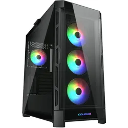 COUGAR Duoface Pro RGB, schwarz, Glasfenster
