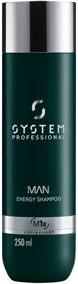 250ml System Professional LipidCode MAN M1E Energy Shampoo