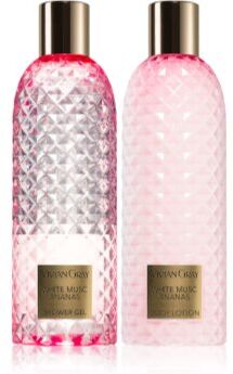 Vivian Gray Gemstone White Musc & Ananas coffret para corpo 2x300 ml. Gemstone White Musc & Ananas