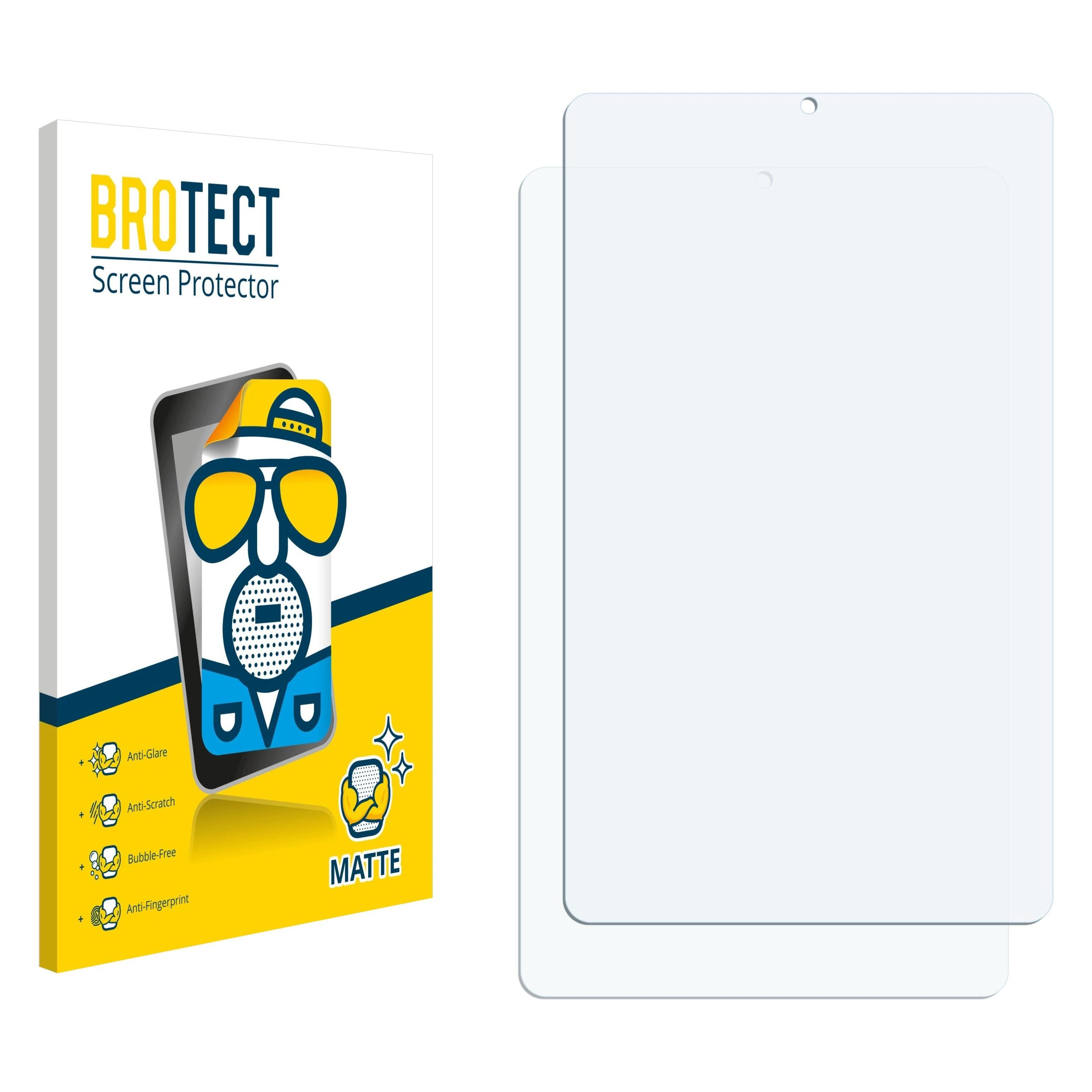 Brotect Entspiegelungsfolie für Ulefone Tab A9 Pro Displayschutz Displayschutzfolie Folie Matt (2 Stk., Ulefone Tab A9 Pro) (1960859)
