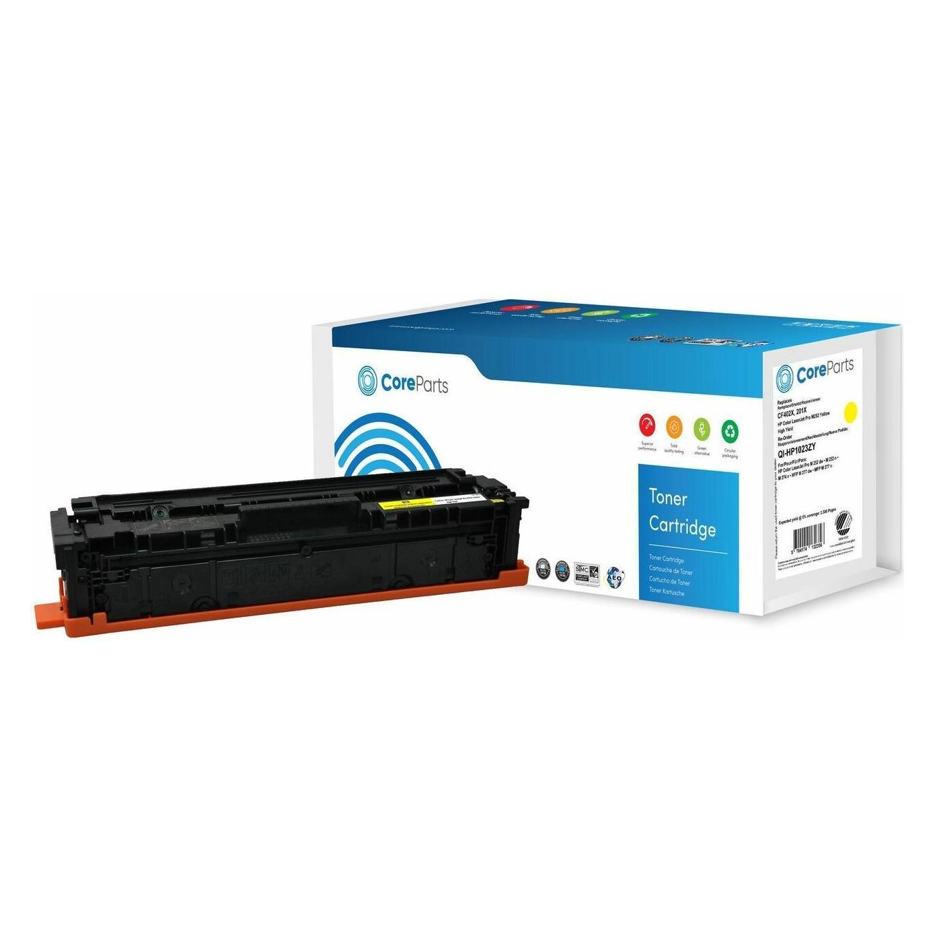 CoreParts QI-HP1023ZY Tonerkartusche (e) Kompatibel (Y) (QI-HP1023ZY)