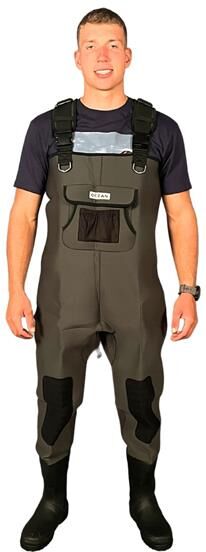 Ocean Neoprene Waders 5mm, Grey