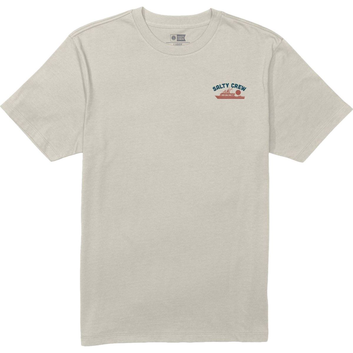 Salty Crew Overnight SS Tee moonbeam (MOONBEAM) XL 25035062-MOONBEAM-XL
