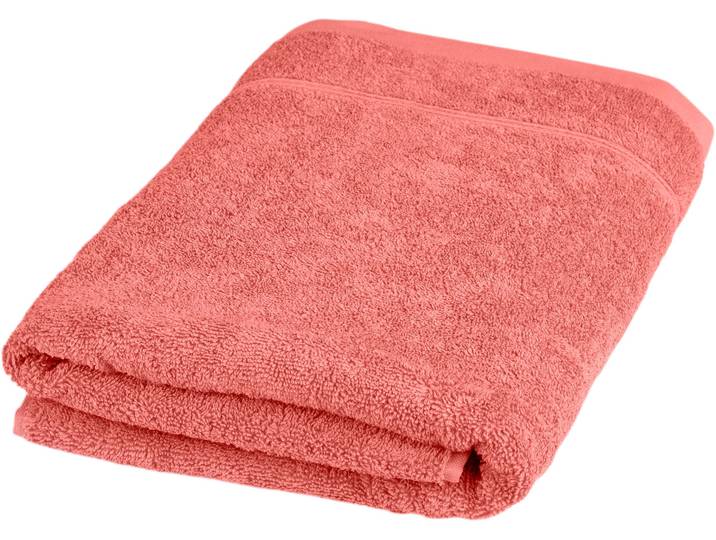 Badetuch ROSS Rubin , rot (rosenholz), B:70cm L:140cm, Frottier, Baumwolle, Handtücher, Badetuch, 100% Baumwolle