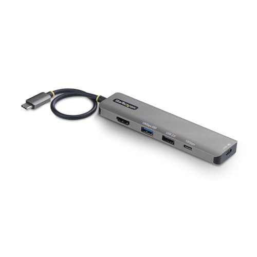 StarTech 5-in-1 USB-C Hub met 4K 60Hz HDMI, 140W PD en 10Gbps USB-poorten