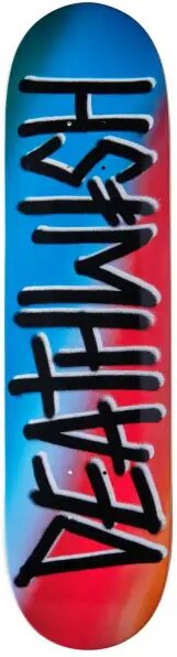 Skateboard Deck Deathwish Logo (8" - Deathspray)  - Red;Black - Size: 8"