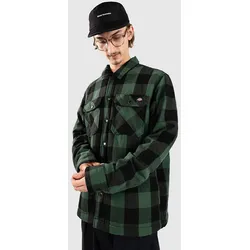 Dickies Lined Sacramento Hemd pine needle green Gr. S