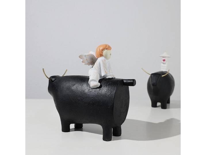 Figurines miniatures de style vintage français, figurines de dessin animé, figurines miniatures pour la décoration de la maison des enfants, Figurki Miniaturkowe ZY40XBJ