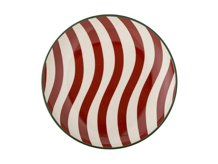 Bloomingville Assiette Jolly Ø16 cm Rouge