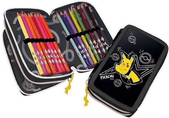 Pokémon - Neon - 2-Compartment Filled Pencil Case (161508516)