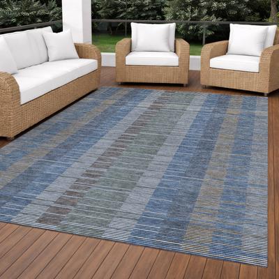 Addison Rugs Machine Washable Indoor/ Outdoor Contemporary Hopkins Chantille Rug