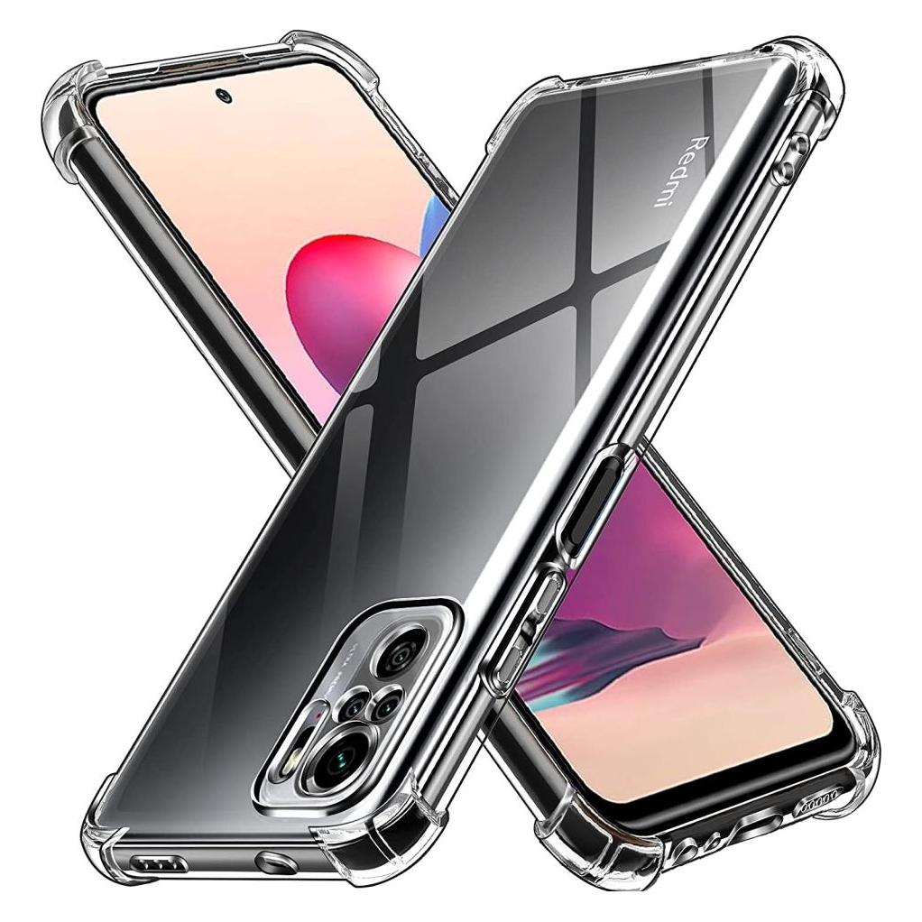 Screenguard Xiaomi Redmi Note 10S Hülle Crystal Soft Airbag Bumper (Xiaomi Redmi Note 10S) (00029487)