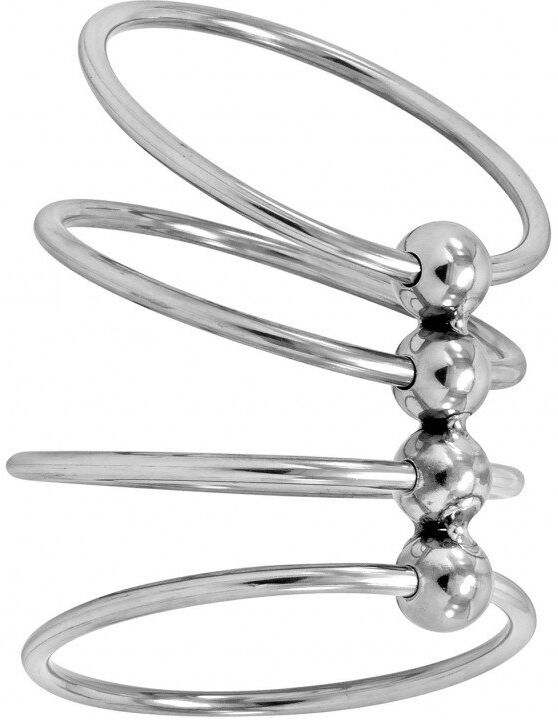 LOCKED anneau chaÎne torc en acier 45 mm