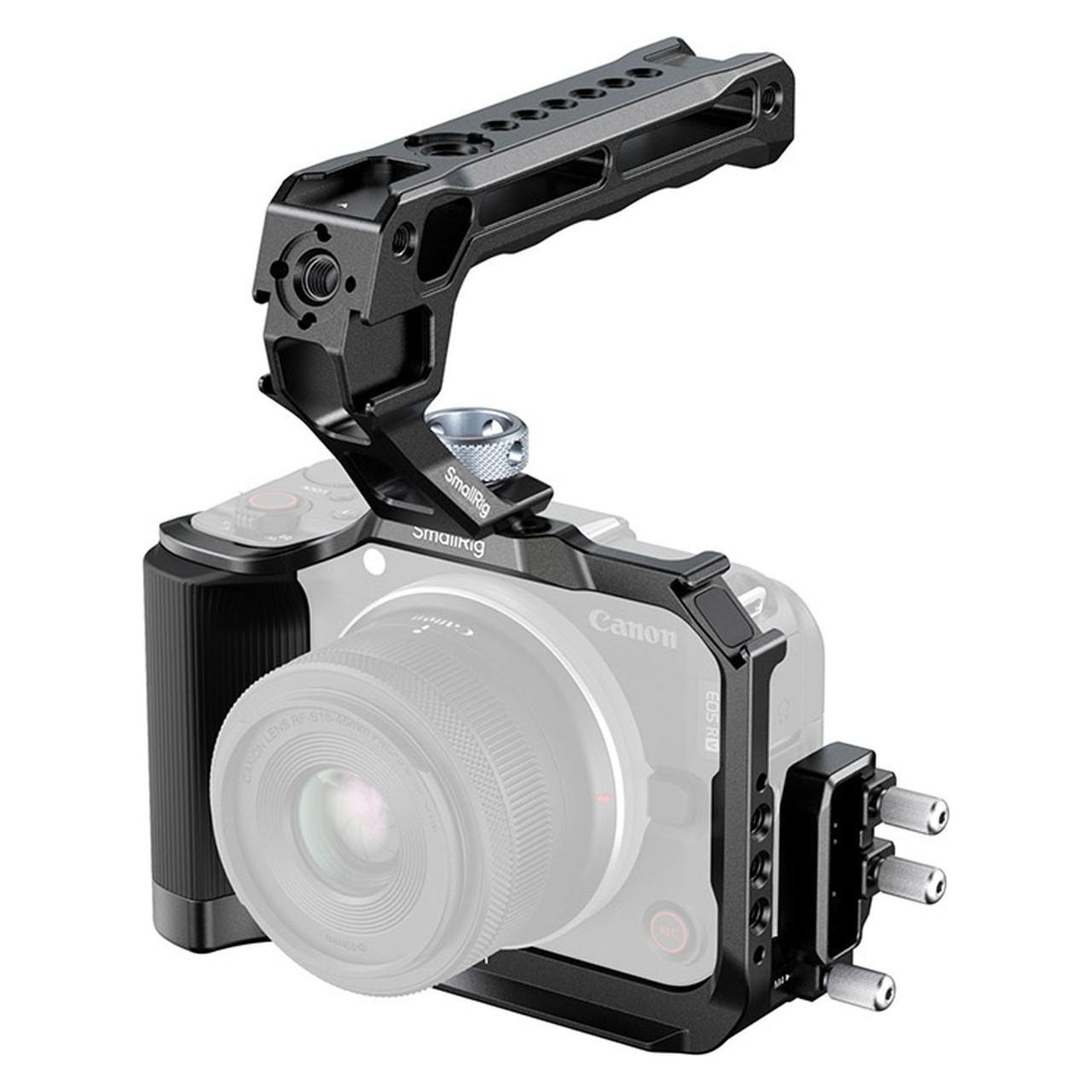 SmallRig SR5766 Käfig-Set für Canon EOS R50 V, schwarz 5766 (Cage) (5766B)