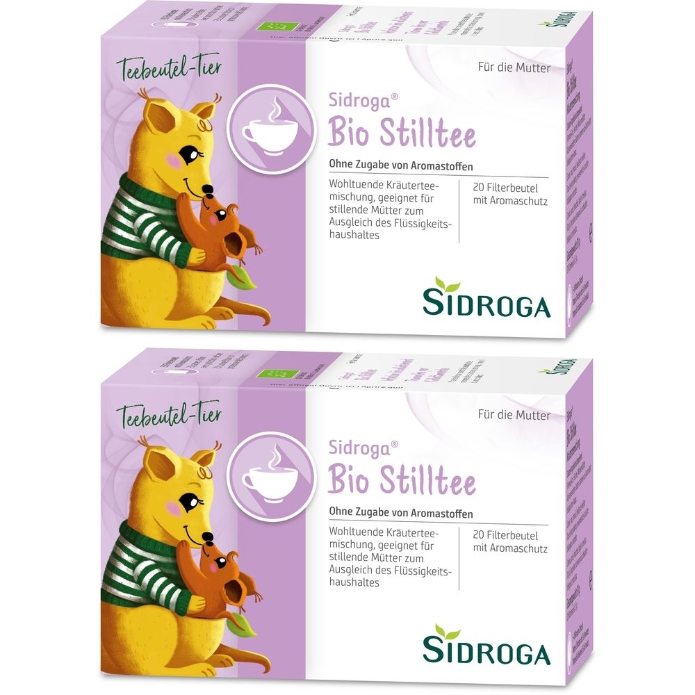 2x Sidroga Bio Stilltee Filterbeutel 2x20x1,5 g Tee
