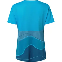 Vaude, Damen, Velotrikot, Moab T-Shirt VI (L), Blau, L