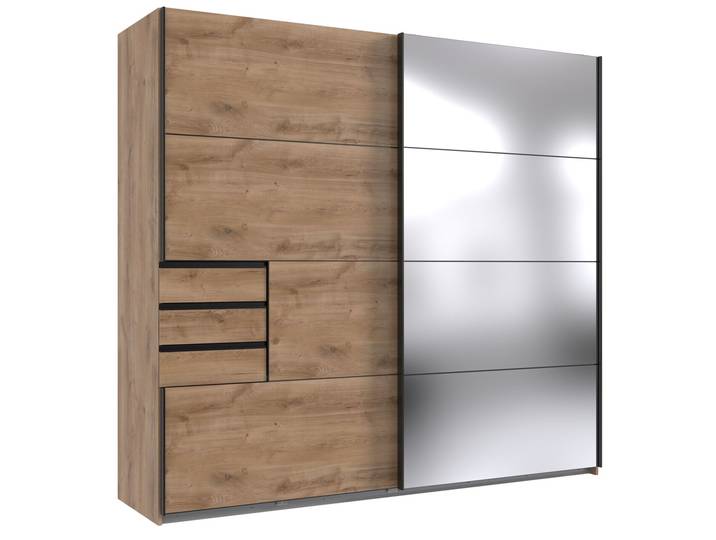 Z2 Schwebetürenschrank 2trg. SAIGON, eiche, Holznachbildung