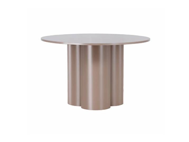 Olivia Table Basse Ø80 Cm Brun.