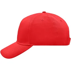 Basecap "MB6117" 5-Panel - Rot
