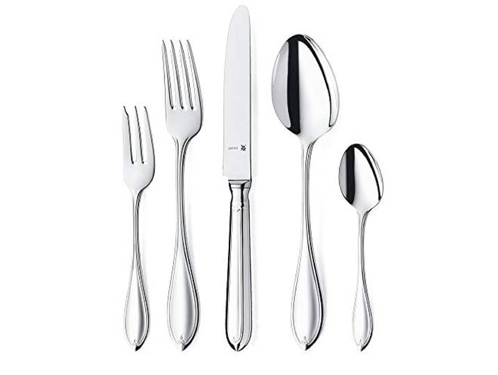 WMF Premiere Besteck Set 12 Personen, Essbesteck 60 teilig, Hohlheftmesser, Cromargan Protect poliert, kratzbeständig, spülmaschinenfest