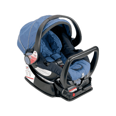 Britax Companion Infant Car Seat in Black Unity Blue