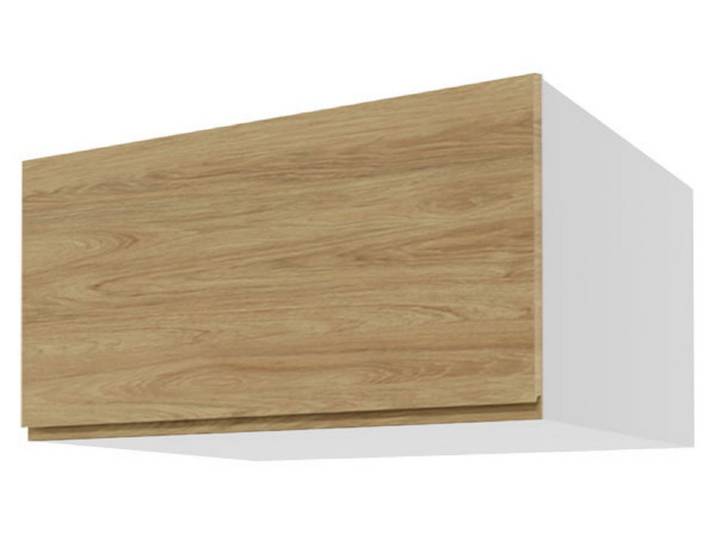 Feldmann-Wohnen Klapphängeschrank Arezzo (1-St) 80x59x36cm grifflos grau - Pembroke (AZ-W6B/80)
