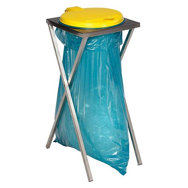 kaiserkraft Hygiene-Abfallsackhalter aus Edelstahl (120 l) (B00E9ZI0LI)