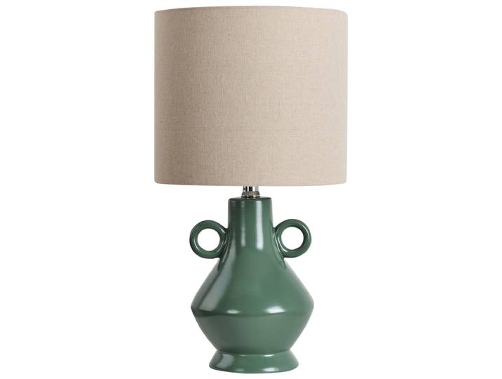 Lampe à poser céramique vert