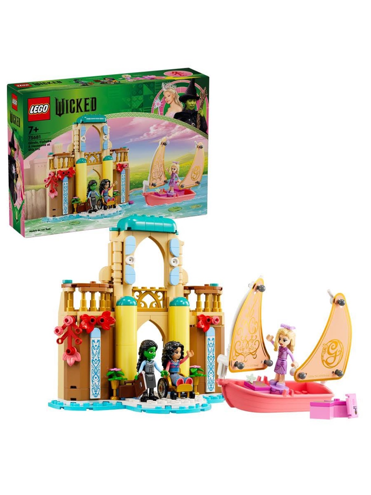 LEGO Wicked 75681 Glinda, Elphaba und Nessarose an der Universität Shiz