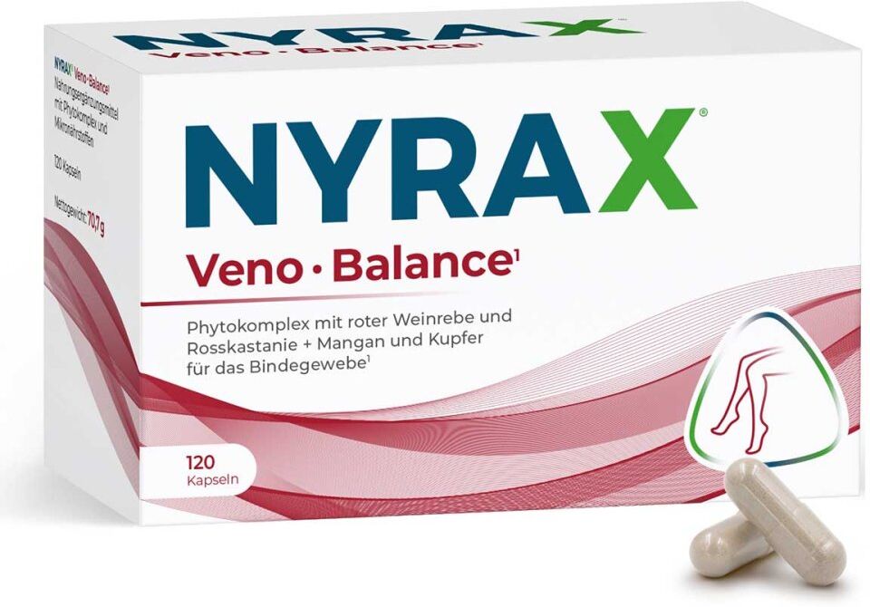 Nyrax Veno Balance Phytokomplex Bindegewebe Kapseln