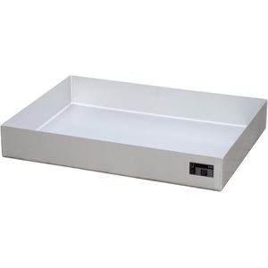 BAUER Auffangwanne KGW-P 2 V4A, aus Edelstahl, 80 x 60cm, Kleingebindewanne, 46 Liter