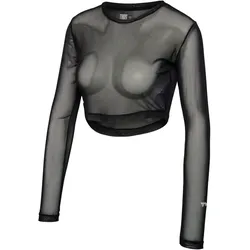 hummel hmlMT FIERCE langarm Meshshirt Damen 2001 - black S