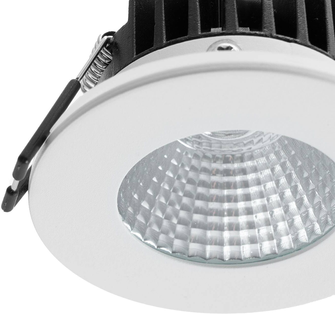 Arcchio LED-Downlight Lirin, weiß, 4.000K Lirin Arcchio, dimmbar, weiß / opal, für Wohn- / Esszimmer, Aluminium, Modern, Einbaustrahler
