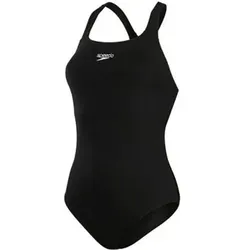 SPEEDO Damen Badeanzug ECO END+ ECO END+ ESS KBCK AF BLACK, Größe 48 in Schwarz Schwarz