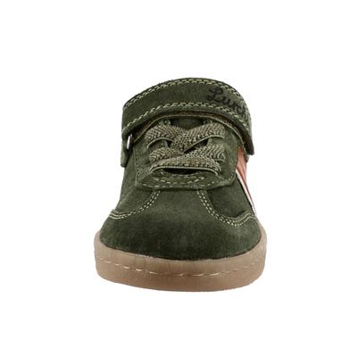 Sneaker LURCHI "Lurchi Sneakers low", Kinder, Gr. 25, grün (moss grün), Leder, Schuhe Sneaker