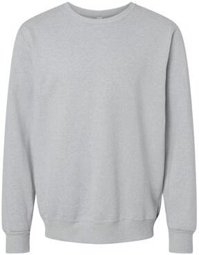 Jerzees 701MR Eco Premium Blend Crewneck Sweatshirt in Frost Grey Heather size 2XL   Cotton/Polyester